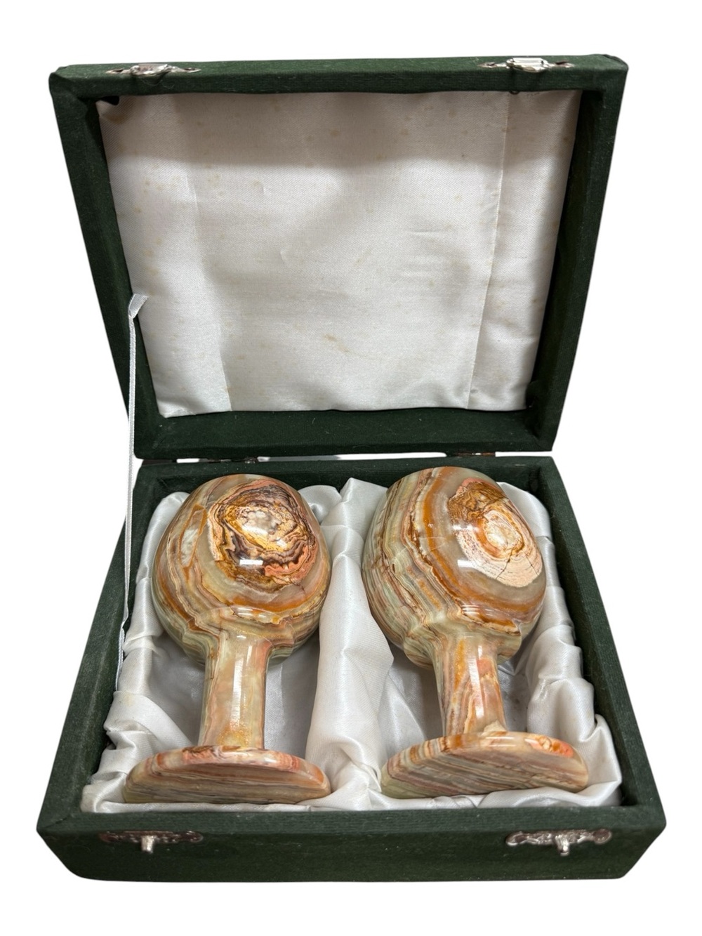 Onyx Marble Goblets